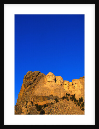 Morning Light on Mount Rushmore by Anonymous