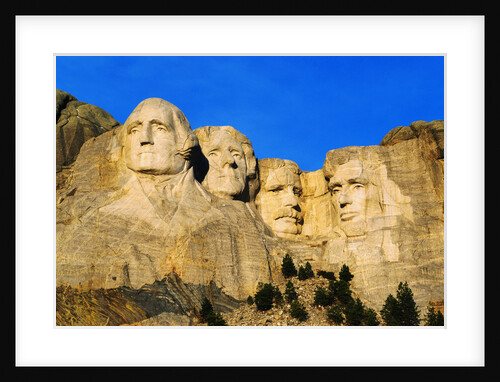 Morning Light on Mount Rushmore Memorial by Anonymous