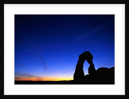 Evening Sky Over Delicate Arch by Anonymous