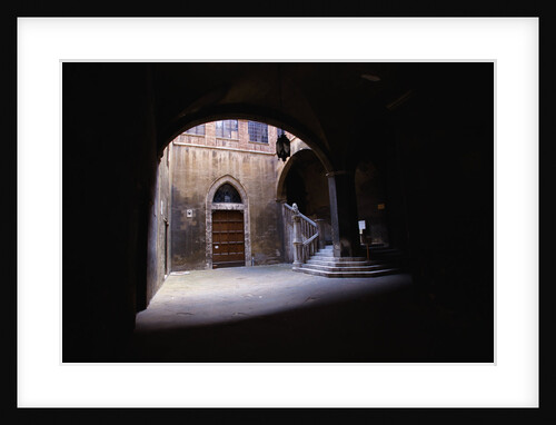 Empty Courtyard by Anonymous