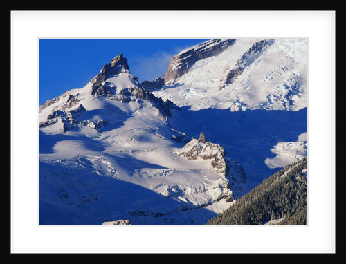 Pinnacle and Glacier on Mount Rainier by Anonymous