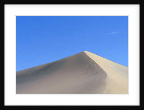 Sand Dune and Blue Sky by Anonymous