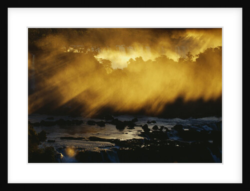 Mist Rising from Iguazu Falls by Anonymous