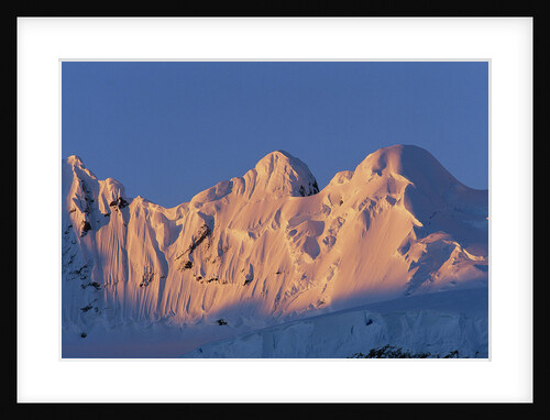 Sun Setting on Fief Mountains by Anonymous