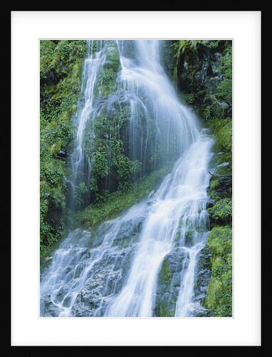 Waterfall Cascading in Los Glaciares National Park by Anonymous