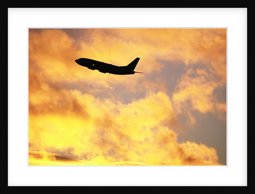 Jet Taking Off from SeaTac International Airport by Anonymous