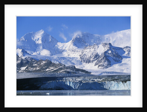 Nordenskjold Glacier and Allardyce Mountain Range by Anonymous