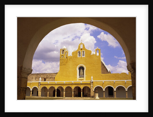 Courtyard of Monastery at Izamal by Anonymous