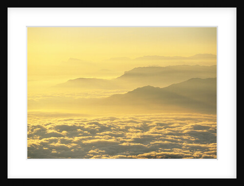 Low Clouds Surrounding Annapurna Himal Foothills by Anonymous