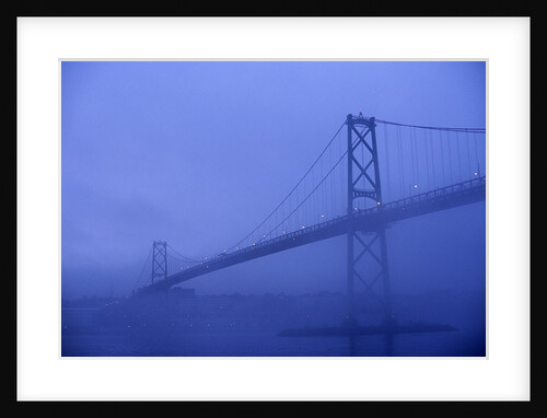 Angus McDonald Bridge in Nova Scotia by Anonymous