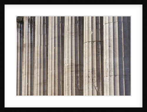 Fluted Marble Columns of the Parthenon by Anonymous