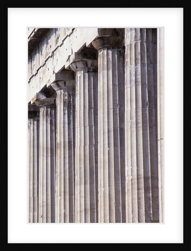 Fluted Marble Columns of the Parthenon by Anonymous