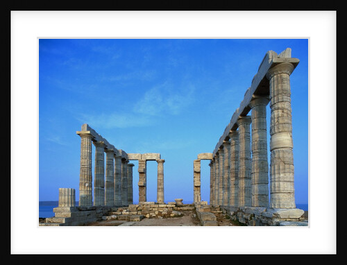 Temple of Poseidon in Greece by Anonymous