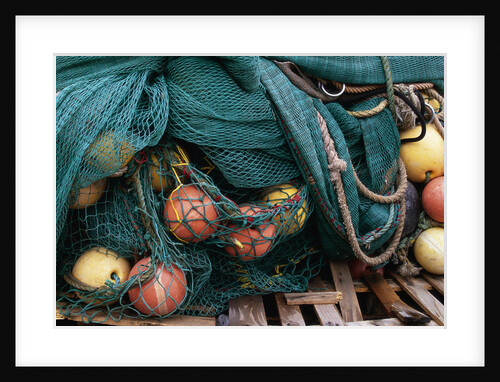 Fishing Nets in Iceland by Anonymous