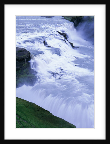 Gullfoss Waterfall in Iceland by Anonymous