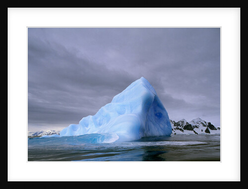 Iceberg at Entrance to Lemaire Channel in Antarctica by Anonymous