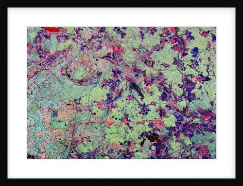 Orbital Radar Image of Russian Space Facility by Anonymous