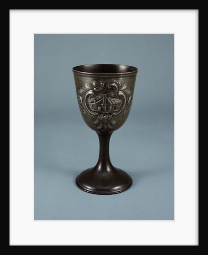 Pewter Goblet by Anonymous