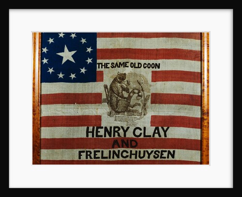 Cotton Flag Banner by Anonymous