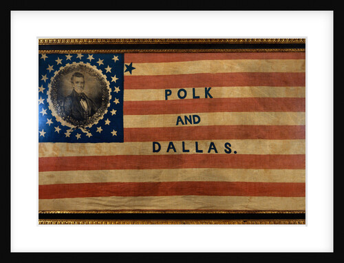 Cotton Flag Banner by Anonymous