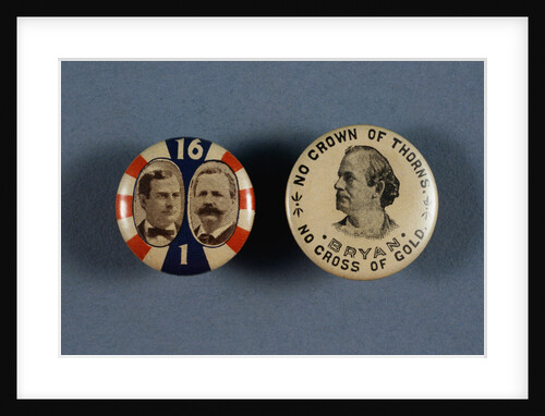Bryan Campaign Buttons by Anonymous