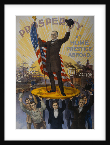 McKinley Campaign Poster by Anonymous