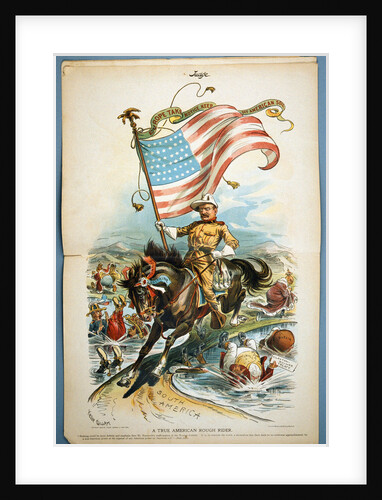 Theodore Roosevelt Caricature by Anonymous