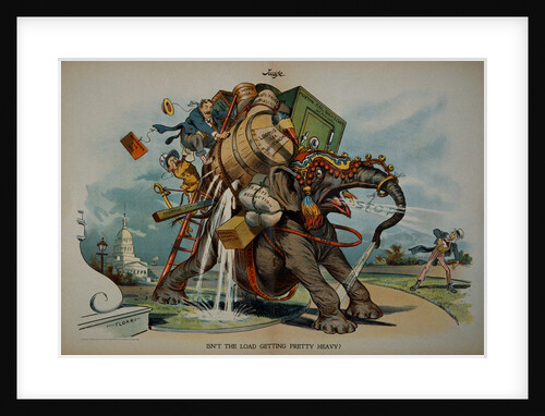Roosevelt and Taft Cartoon by Anonymous