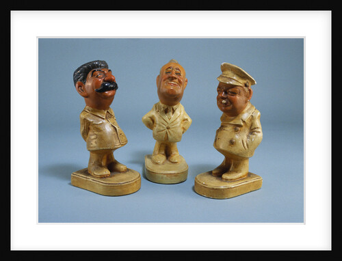 Plaster Figurines by Anonymous