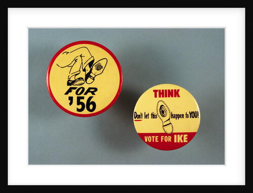 Eisenhower Campaign Buttons by Anonymous
