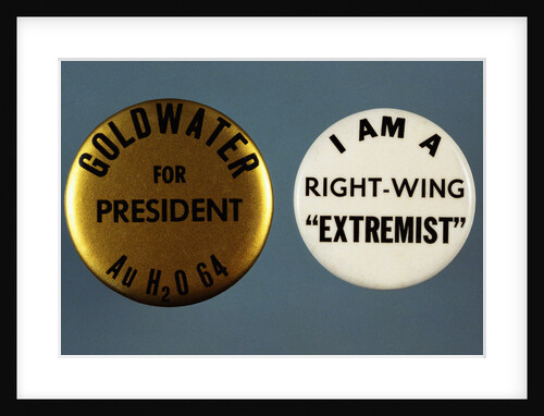 Goldwater Presidential Campaign Buttons by Anonymous