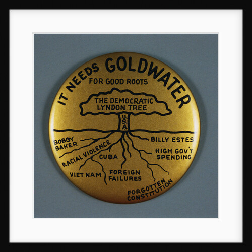 Goldwater Presidential Campaign Button by Anonymous