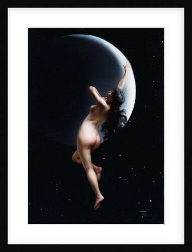 The Moon Nymph by Luis Ricardo Falero