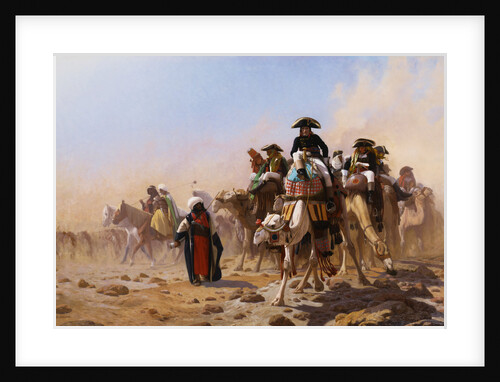 Napoleon and His General Staff in Egypt by Jean-Leon Gerome
