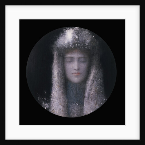 La Tiare d'Argent by Fernand Khnopff