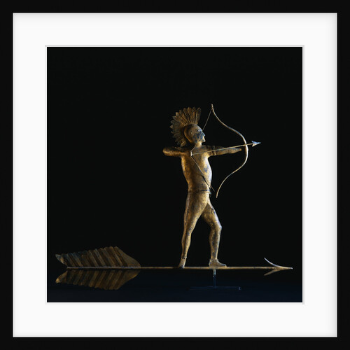 19th Century American Indian Weathervane by Anonymous