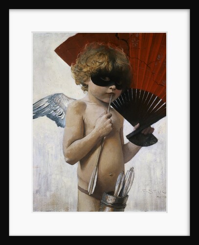Cupid at the Masquerade Ball by Franz von Stuck