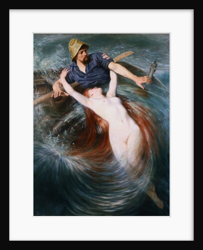 The Fisherman and the Siren by Knut Ekvall