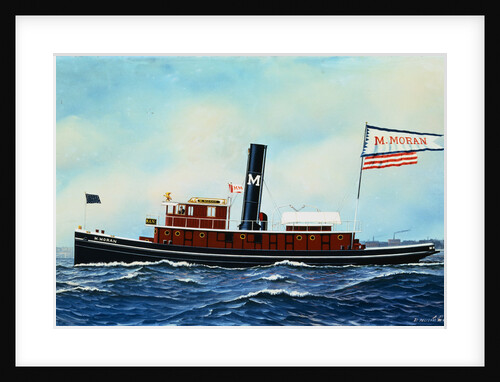Tug Boat by Antonio Jacobsen