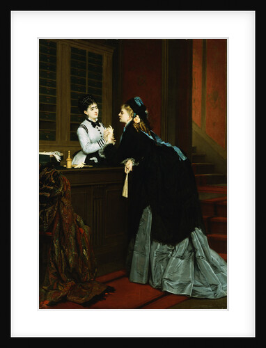 A Visit to the Glove Maker by Jules Emile Saintin