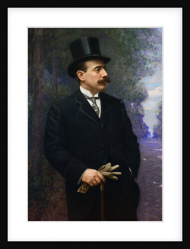 A Paisian in the Bois de Boulogne by Gaspard Felix Tournachon