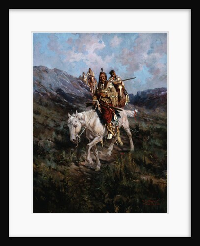 Visit to Another Tribe by Edgar Samuel Paxson
