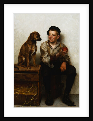 Teasing the Pup by John George Brown