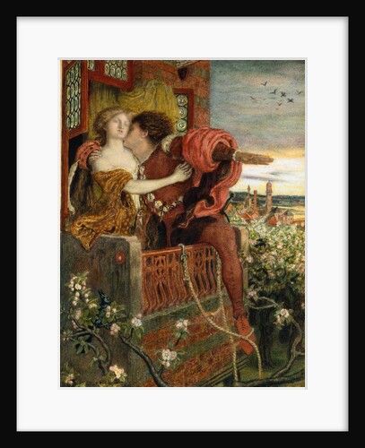 Romeo and Juliet by Ford Madox Brown
