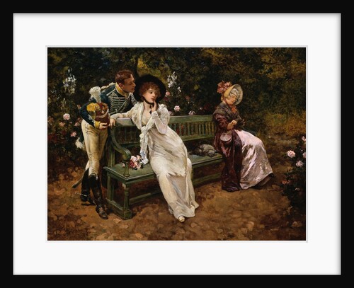 Why Hesitate by Henry Gillard Glindoni