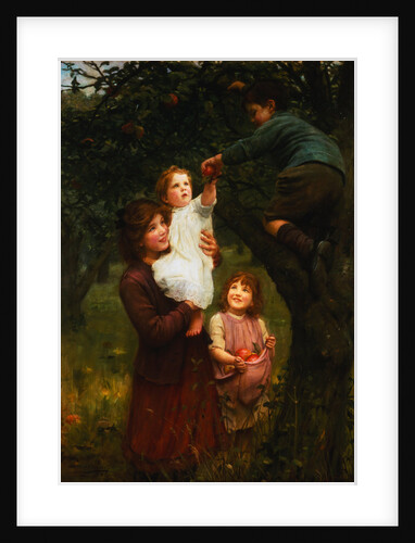 Picking Apples by Arthur Elsey