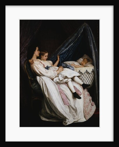 The New Arrival by Auguste Toulmouche