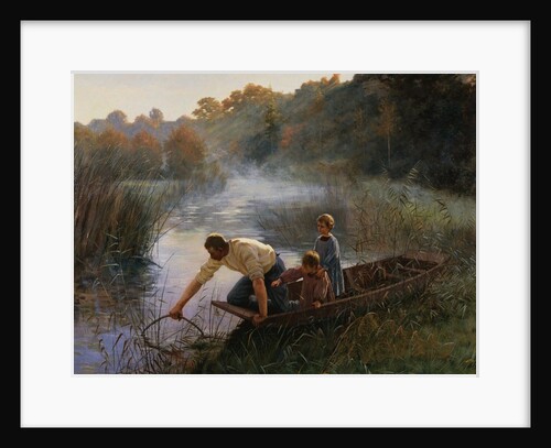The Fisherman's Family in the Paddock by Pierre Andre Brouillet