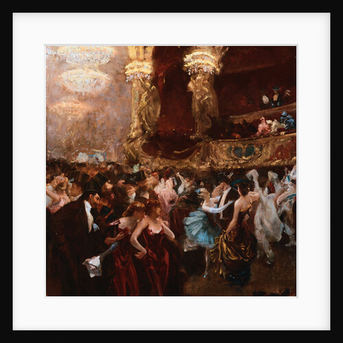 Le Bal Masque a L'Opera by Charles Hermans
