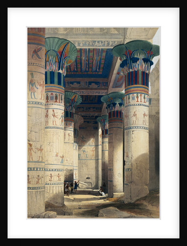 Illustration from a Collection Entitled The Holy Land, Syria, Idumea, Arabia, Egypt & Nubia by David Roberts